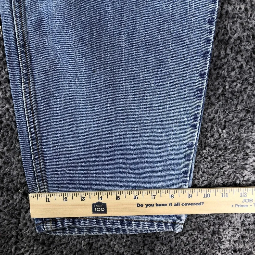Levis 560 Jeans Mens 38x33 Blue Relaxed Fit Tapered Denim Light Wash Casual